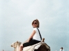 That is me riding a camel at Giza.