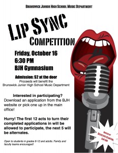 lip sync poster
