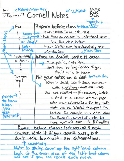 Cornell Notes - B.H.S. History Mr. HartB.H.S. History Mr. Hart